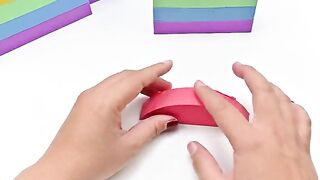 Satisfying Video | How To Make Kinetic Sand Rainbow Pencil Cutting ASMR | Zon Zon