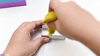 Satisfying Video ASMR | DIY How To Make House Middle Lake with Kinetic Sand & Slime, Tree | Zon Zon