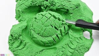 Satisfying Video | How To Make Sprite Bottle with Kinetic Sand Cutting ASMR | Zon Zon