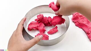 Satisfying Video | How To Make Kinetic Sand Two Tier Cake Cutting ASMR | Zon Zon