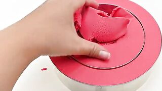 Satisfying Video l Kinetic Sand Birthday Cake Cutting ASMR #42 Zon Zon