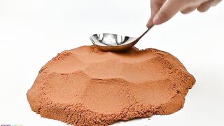 Satisfying Video l Kinetic Sand Coca Cola Bottles Cutting ASMR Compilation #41 Zon Zon
