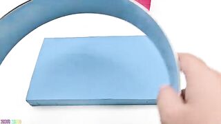 Satisfying Video l Kinetic Sand Rainbow Sofa Cutting ASMR #24 Zon Zon