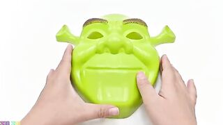 Satisfying Video l Kinetic Sand Shrek Cake Cutting ASMR #23 Zon Zon
