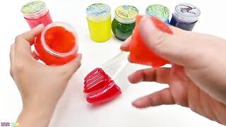 Satisfying Video l Mixing All My Slime Smoothie Foot Slime ASMR #22 Zon Zon