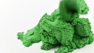 Satisfying Video l Kinetic Sand Shoes Cutting ASMR #21 Zon Zon