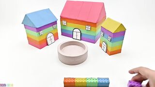 DIY Miniature Kinetic Sand House #1 - Build Garden House with Kinetic Sand (Satisfying)