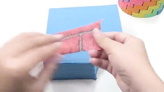 DIY How To Build House Has Well and From Kinetic Sand - Zon Zon (Satisfying)