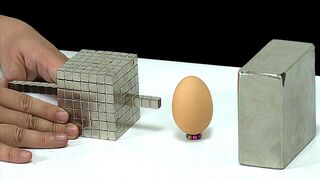 105% REVERSE Magnet satisfaction ASMR - Destroy Eggs with  Magnetic Balls Cube