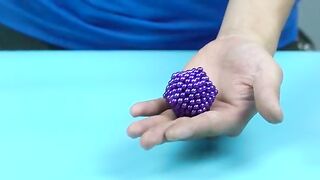 Monster Magnets VS Magnetic Balls Helmet in Slow Motion