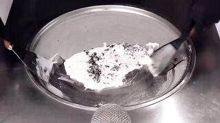 REWIND Ice Cream Rolls | how to make a Cup of Ice Cream to OREO Cookies - satisfying wind back ASMR