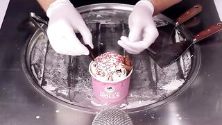 Satisfying Coca-Cola ASMR | how to make rolled fried Ice Cream out of Coca Cola - no talking / relax