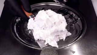 Fanta Grape - crushing, scratching and crackling Triggers | oddly satisfying Ice Cream Rolls ASMR