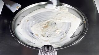 ASMR - frozen Coca-Cola Ice Cream Rolls | how to make frozen Coca Cola to Ice Cream - Food Art ASMR