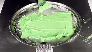 ASMR - Mountain Dew Ice Cream Rolls | how to make Mountain Dew to Ice Cream - tapping & scratching