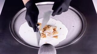 ASMR - Doritos Ice Cream Rolls | how to make sweet & salty Frito Lay fried  Ice Cream Roll - Food 먹방