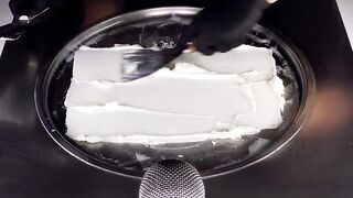 ASMR - Mountain DEW Ice Cream Rolls | oddly satisfying Video - Mountain Dew Citrus Blast / Food Art