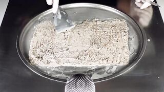 ASMR - Toffee Crisp Ice Cream Rolls | how to make crispy Biscuits Ice Cream with ToffeeCrisp - Food