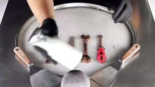 ASMR Tool Time - Tool crushing | how to make handcraft Tool Box Ice Cream - DIY Ice Cream Rolls Food