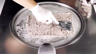 ASMR - pop.tarts Ice Cream Rolls | making pop tarts Hot Fudge Sundae to Ice Cream - Food Fusion 4k