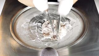 ASMR - Cadbury Chocolate Boost Bites Ice Cream Rolls | how to make oddly satisfying fried Ice Cream