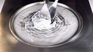 ASMR - OREO Vanilla Waffles Ice Cream Rolls | how to make rolled Ice Cream - fast ASMR relax Sound