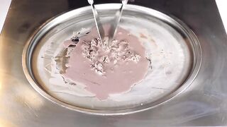 ASMR - OREO and Milka Chocolate Snowballs Ice Cream Rolls | satisfying Food Mukbang - fast movements