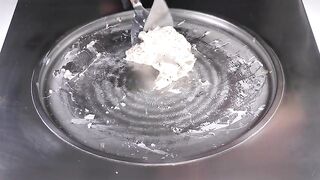 ASMR - Coca-Cola & Apple Ice Cream Rolls | how to make oddly satisfying Coca Cola fried Ice Cream 4k