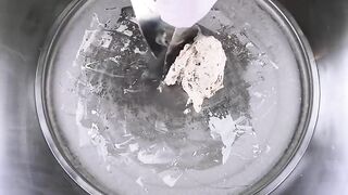 Milka Cake Ice Cream Rolls - how to make cheat day Ice Cream with Milka Chocolate Melo Cakes | ASMR