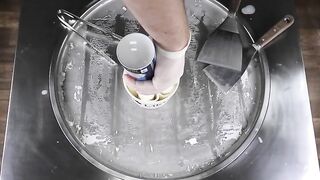 Fanta Ice Cream Rolls - oddly satisfying ASMR Ice Cream | how to make rolled fried thai Ice Cream