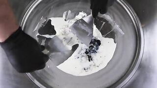 Ice Cream Rolls | how to make Mini OREO Cookies to rolled Ice Cream - roll fried Ice Cream ASMR Food