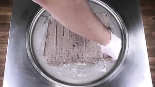 Ben & Jerry's Ice Cream Rolls | how to make a Ben and Jerrys Ice Cream Sandwich to rolled Ice Cream