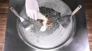 Coca-Cola Ice Cream Rolls | most oddly satisfying Coca Cola Coke Food ASMR Video rolled Ice Cream