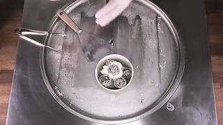 OREO Ice Cream Rolls | roll fried Ice Cream rolled with Oreo JOY Fills | oddly satisfying ASMR Video
