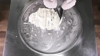 Clear Coca-Cola Ice Cream Rolls | how to make rolled Ice Cream with 0kcal Coca Cola Coke | ASMR