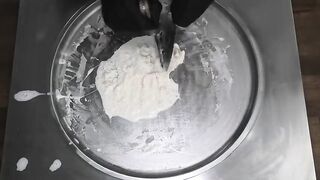 MONSTER Rehab Ice Cream Rolls | how to make Ice Cream with Iced Tea - rolled Ice Cream recipe | ASMR