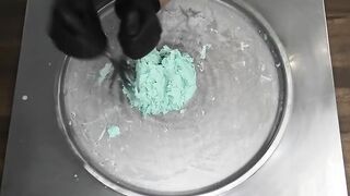 BOOSTER Ice Cream Rolls | how to make Booster Energy Drink rolled Ice Cream - Recipe | Food ASMR