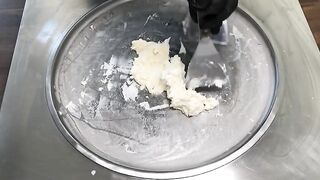 Ice Cream Rolls | Monster Energy Ultra Sunrise - how to make rolled Ice Cream - Recipe | ASMR Food