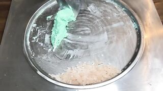 Monster Ice Cream Rolls | how to make Monster Energy Ice Cream - rolled ice cream recipe ASMR Food