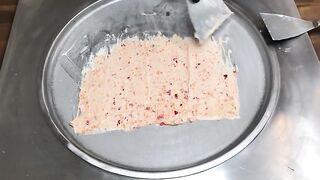 Ice Cream Rolls - red Hot Chili | EXTREME spicey with Tabasco and Tortillas by Chio / Challenge ASMR