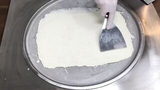 Fanta Ice Cream Rolls | how to make Fanta & Orange Lemonade Ice Cream / Fried rolled ice cream roll