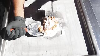 Ice Cream Rolls | French Croissant Bun / Fried Thailand Ice Cream rolled by Roll N'Ice in France