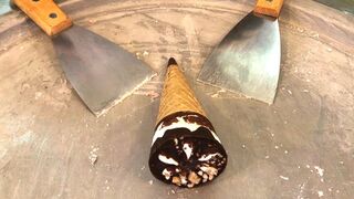 Ice Cream Rolls | with Cornetto Chocolate / Fried Thailand Ice Cream rolled by Rolling Ice Hamburg
