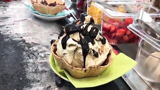 Fried Ice Cream | Cold Stone Ice Cream with smashed Candies rolls out in Germany by Schlecks