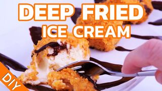 Deep Fried Ice Cream | Ice Cream Goreng | DIY Tutorial