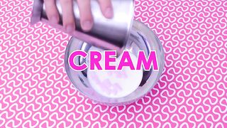 Ice Cream Rolls - DIY RECIPE | How to make Ice Cream Rolls at home - with pink Marshmallows