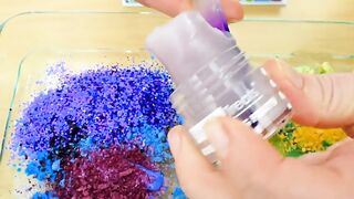 Blueberry Grape vs Lemon Lime - Mixing Makeup Eyeshadow Into Slime! Special Series