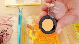 Wine vs Honey - Mixing Makeup Eyeshadow Into Slime ASMR Satisfying Slime Video