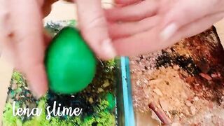 Avocado vs Toast - Coloring Satisfying Slime ASMR with Eyeshadow and Makeup