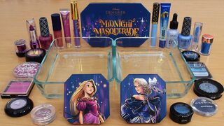 Rapunzel vs Cinderella - Mixing Makeup Eyeshadow Into Slime ASMR 319 Satisfying Slime Video